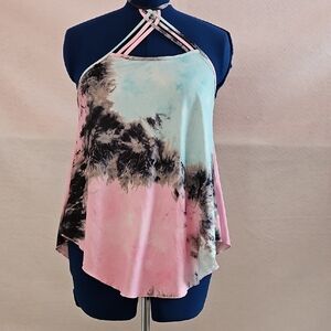 Tie-Dye Halter Top